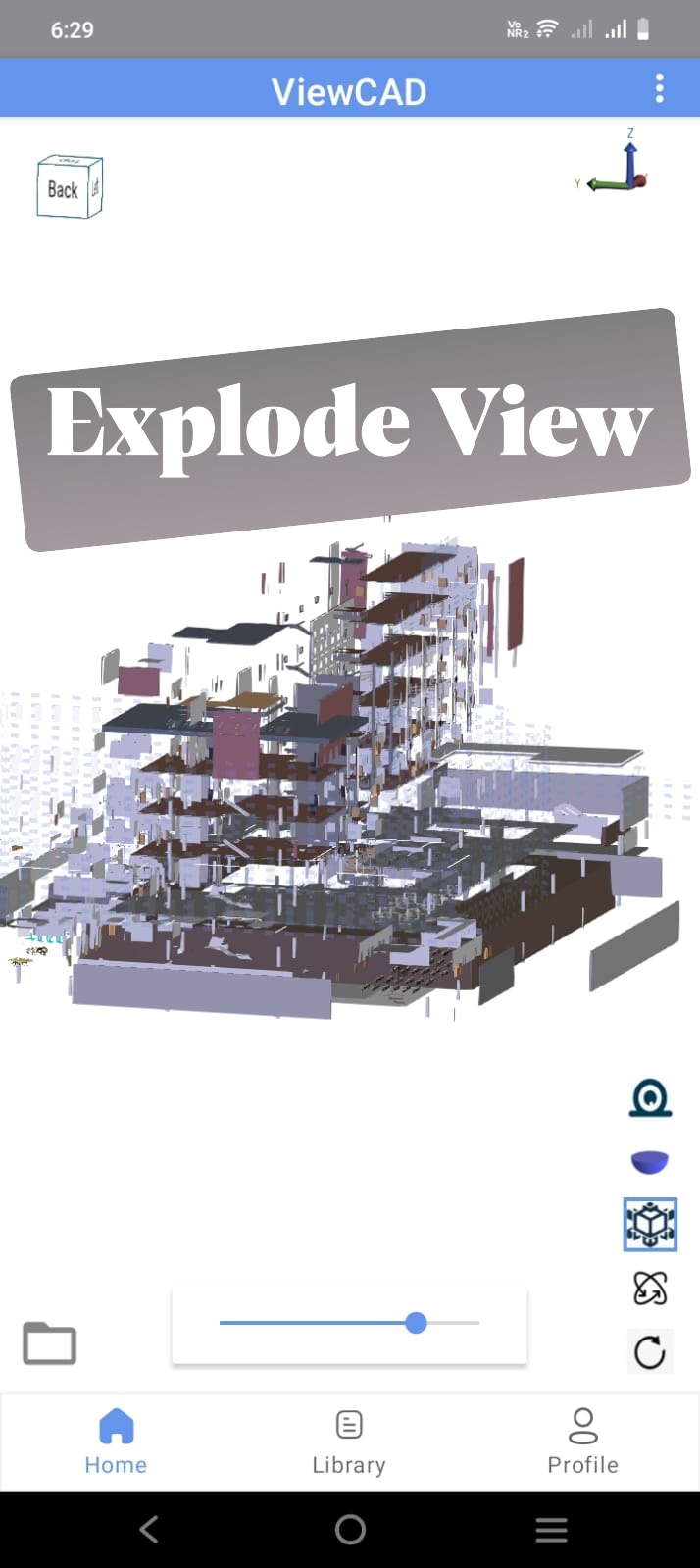 Explode View Feature